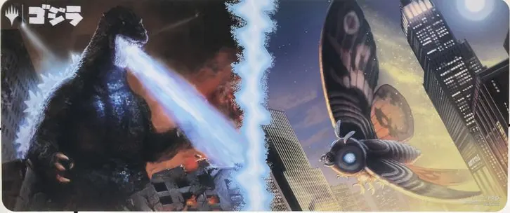 ULTRA PRO TABLE MAT KORIA GODZILLA AND MOTHRA 6"
