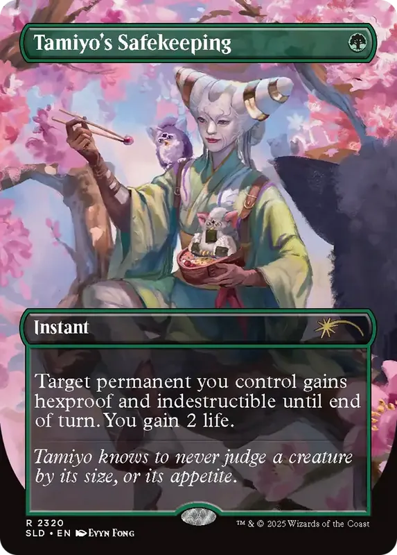 Tamiyo's Safekeeping (Rainbow Foil) [Secret Lair Drop Series]
