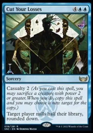 Cut Your Losses (Promo Pack) - Español [Streets of New Capenna Promos]