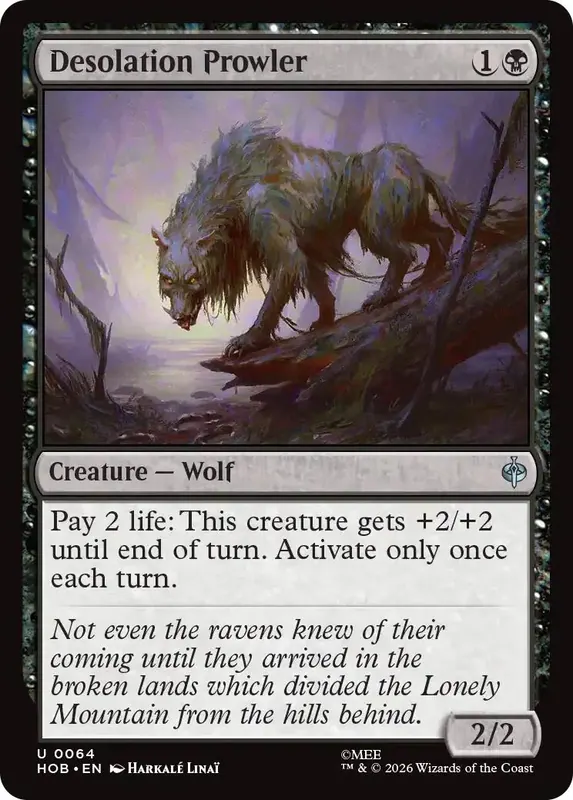 Desolation Prowler [The Hobbit]