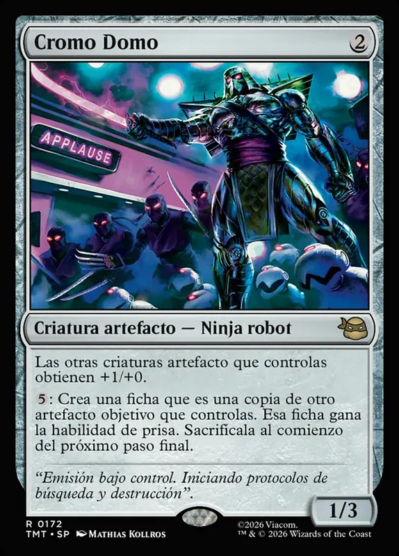 Chrome Dome [Teenage Mutant Ninja Turtles] - Español
