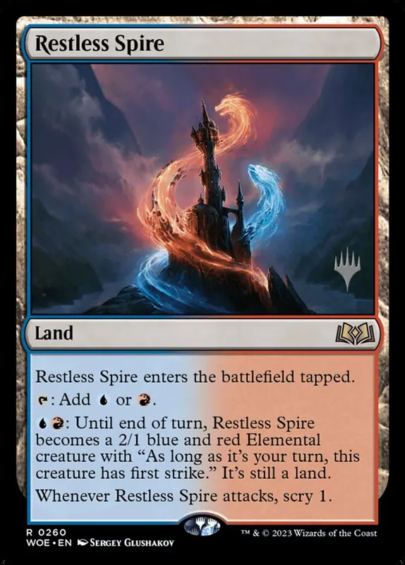 Restless Spire [Wilds of Eldraine Promos]