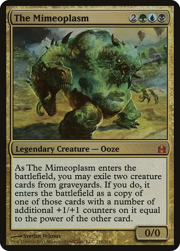 The Mimeoplasm [Commander 2011 Oversized]