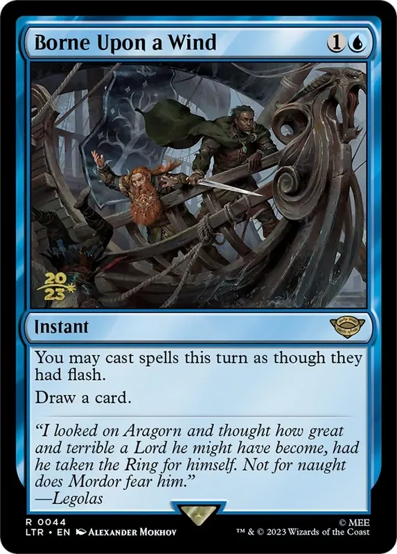 Borne Upon a Wind [The Lord of the Rings: Tales of Middle-Earth Prerelease Promos]