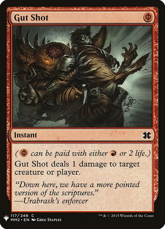 Gut Shot [The List]