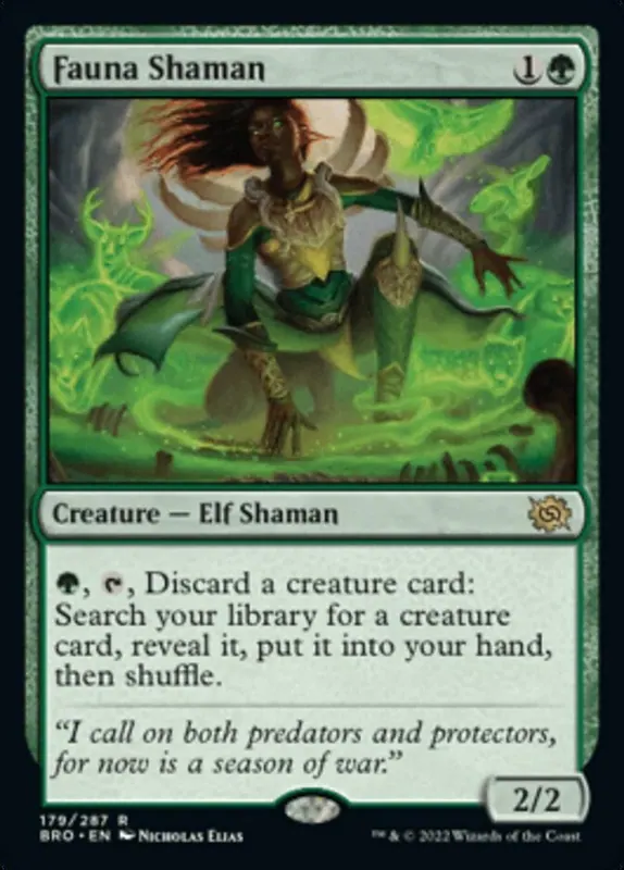 Fauna Shaman [The Brothers' War] - Español