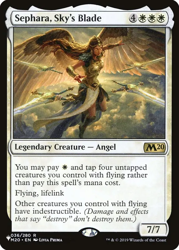 Sephara, Sky's Blade [The List]