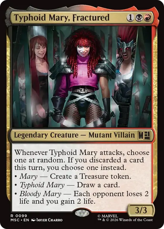 Typhoid Mary, Fractured [Marvel Super Heroes Commander]