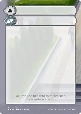 Helper Card (7/9) [Strixhaven: School of Mages Tokens]