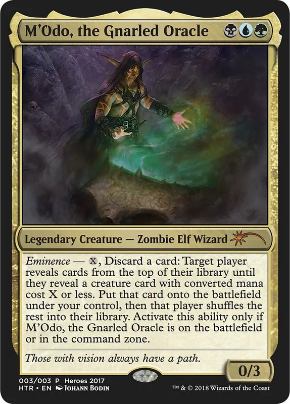 M'Odo, the Gnarled Oracle [2017 Heroes of the Realm]