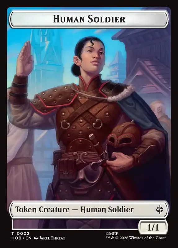 Human Soldier [The Hobbit Tokens]