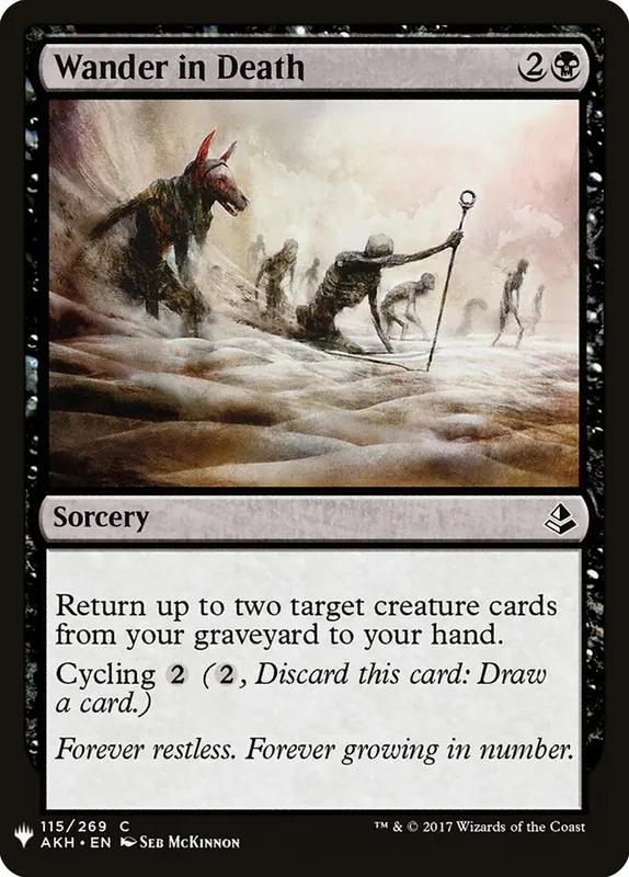 Wander in Death [The List]
