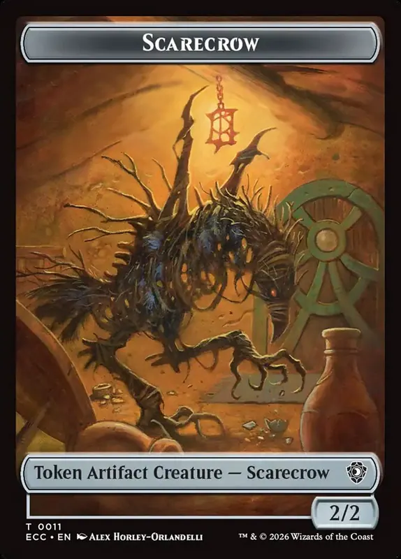 Scarecrow [Lorwyn Eclipsed Commander Tokens]