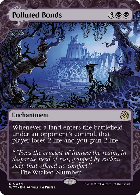 Polluted Bonds [Wilds of Eldraine: Enchanting Tales] - Español