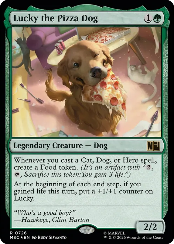 Lucky the Pizza Dog [Marvel Super Heroes Commander]