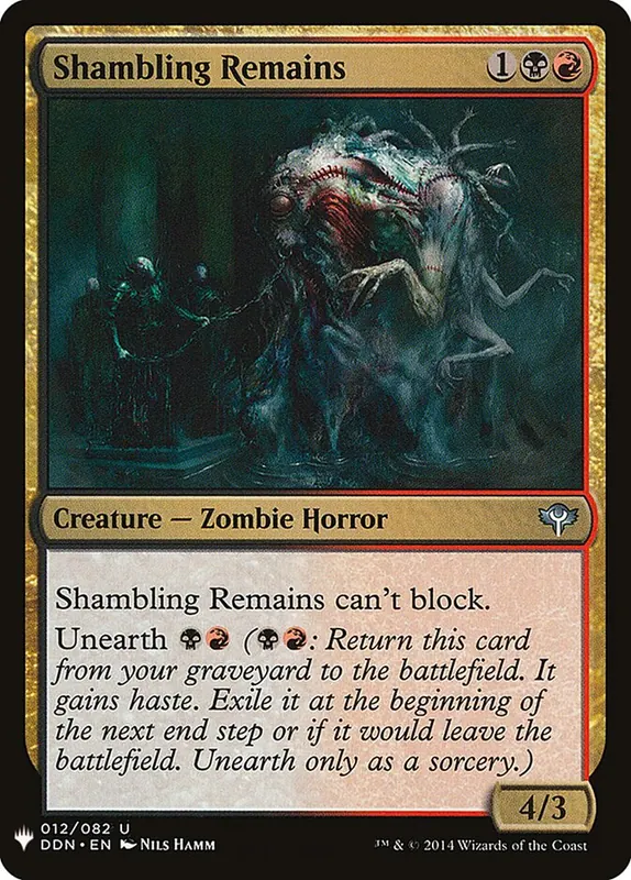 Shambling Remains [The List]