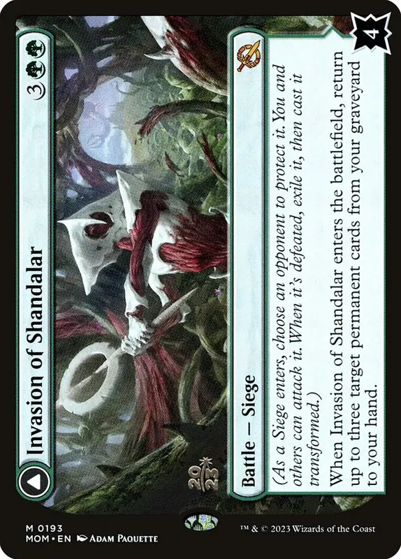Invasion of Shandalar // Leyline Surge [March of the Machine Promos]