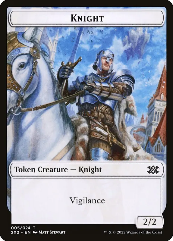 Knight [Double Masters 2022 Tokens]