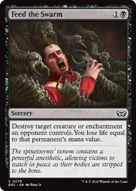 Feed the Swarm [Duskmourn: House of Horror Commander]