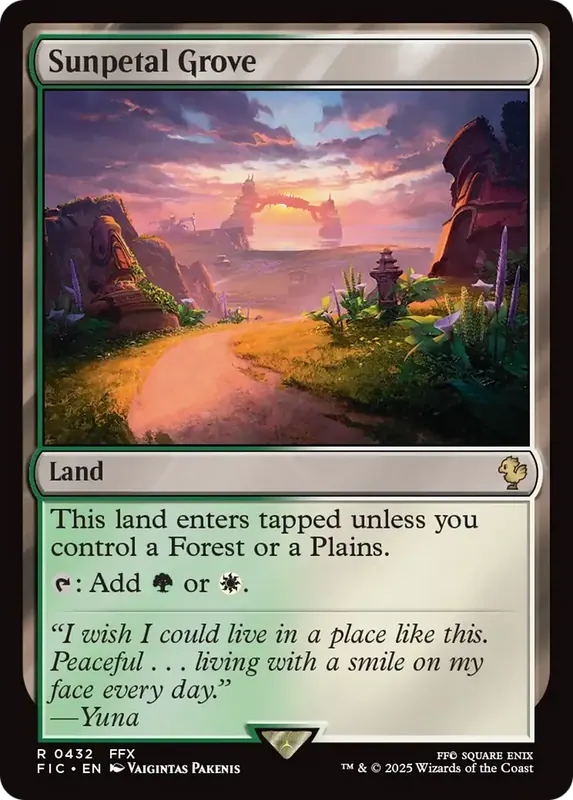 Sunpetal Grove [FINAL FANTASY Commander]