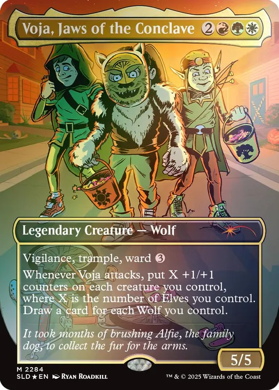 Voja, Jaws of the Conclave (Rainbow Foil) [Secret Lair Drop Series]