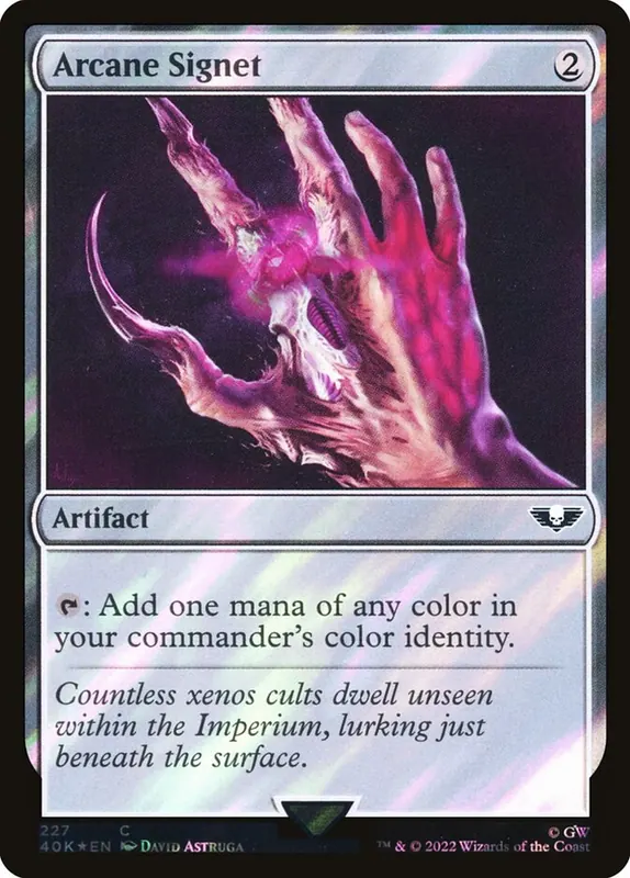 Arcane Signet [Warhammer 40,000 Commander]