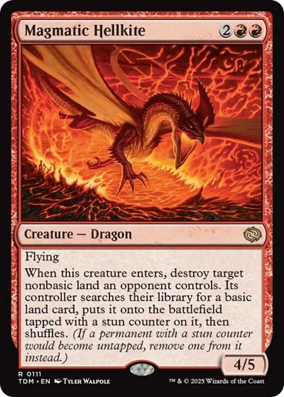 Magmatic Hellkite [Tarkir: Dragonstorm]