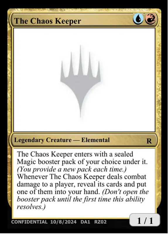 The Chaos Keeper [Unknown Event]