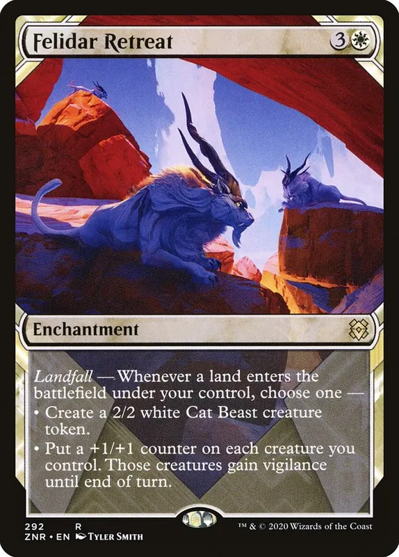 Felidar Retreat (Showcase) - Español [Zendikar Rising]