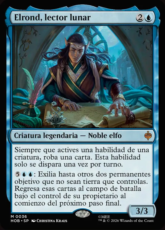 Elrond, Moon-Reader [The Hobbit] - Español