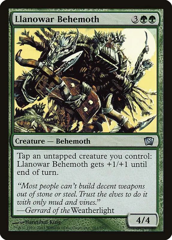 Llanowar Behemoth [Eighth Edition]