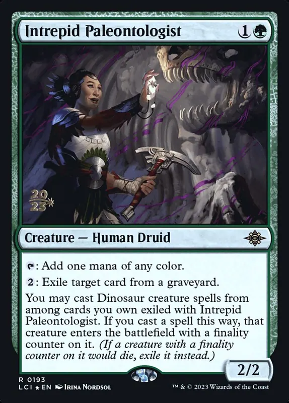 Intrepid Paleontologist [The Lost Caverns of Ixalan Promos]