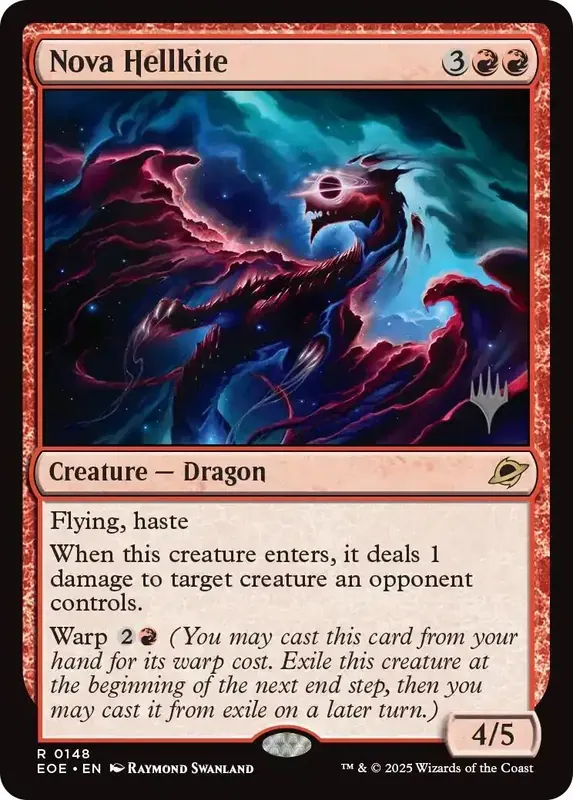 Nova Hellkite (Promo Pack) [Edge of Eternities Promo Pack]