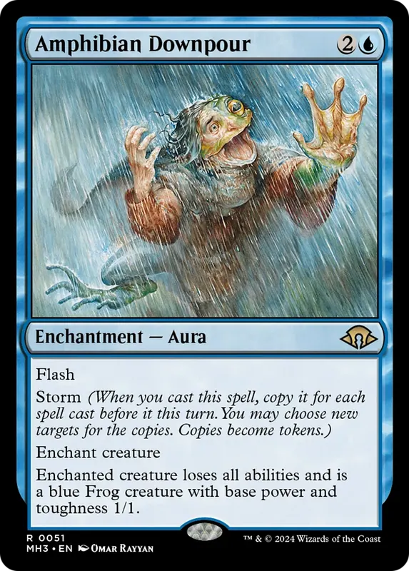 Amphibian Downpour [Modern Horizons 3] - Español