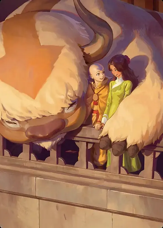 Aang and Katara // Aang and Katara [Avatar: the Last Airbender Eternal Art Series]