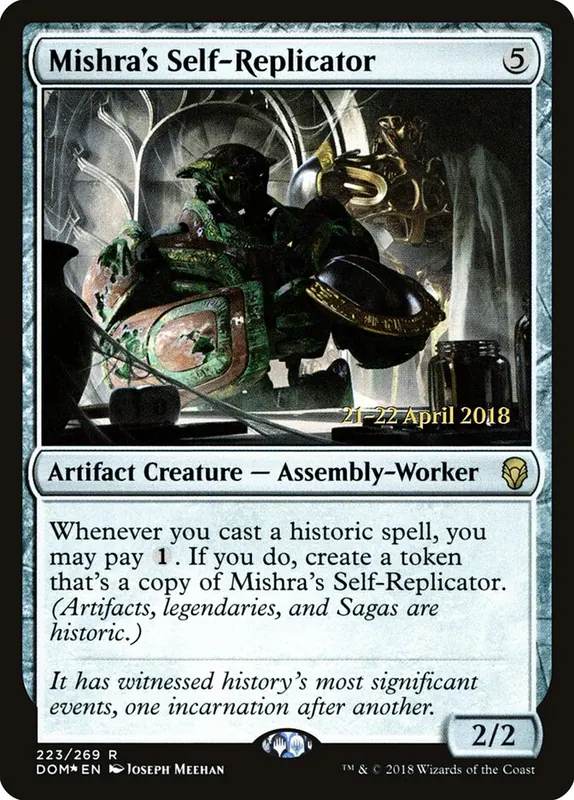 Mishra's Self-Replicator [Dominaria Promos]