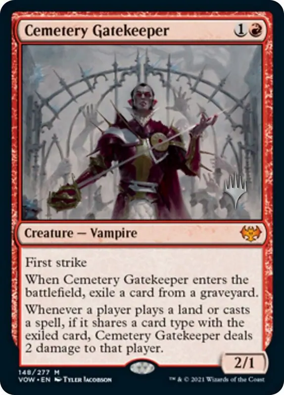Cemetery Gatekeeper [Innistrad: Crimson Vow Promos]