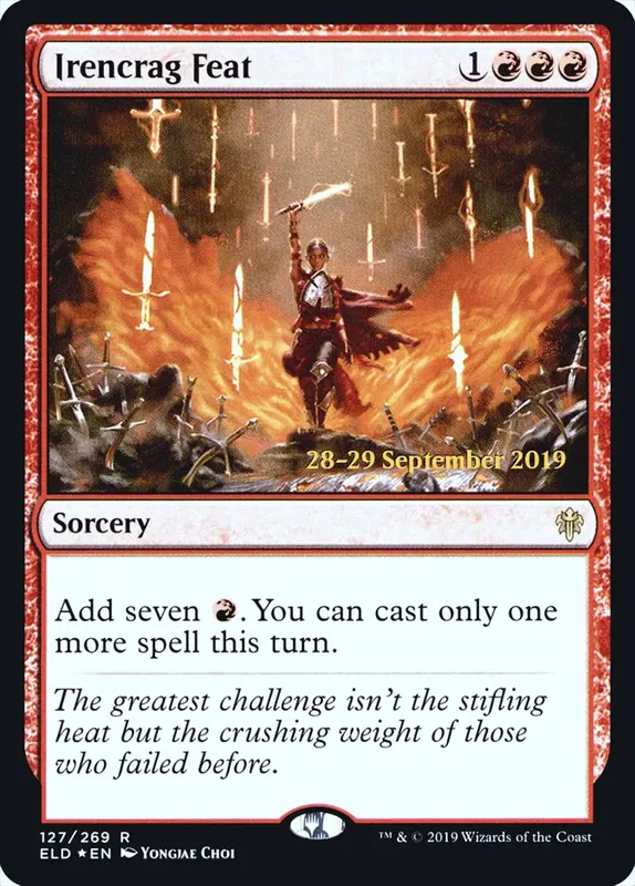 Irencrag Feat [Throne of Eldraine Promos]