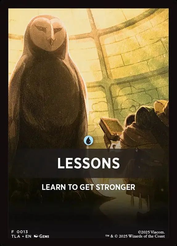 Lessons [Avatar: The Last Airbender Jumpstart Front Cards]