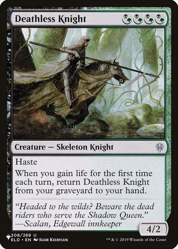 Deathless Knight [The List]