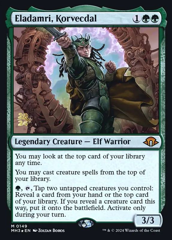 Eladamri, Korvecdal [Modern Horizons 3 Promos]