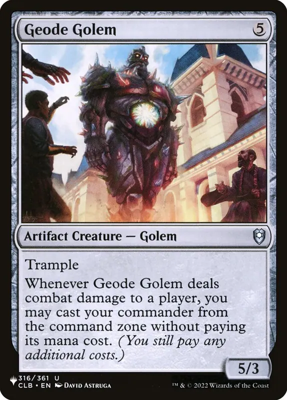 Geode Golem [The List]
