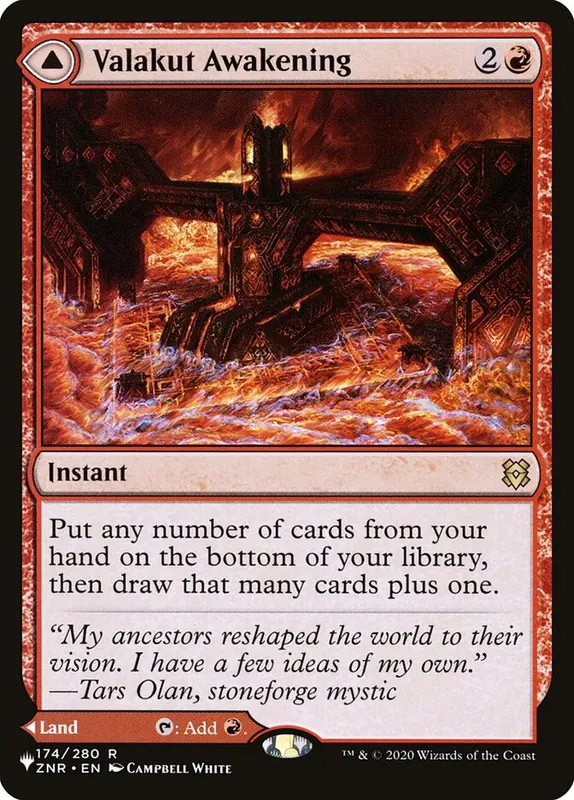 Valakut Awakening // Valakut Stoneforge [The List]