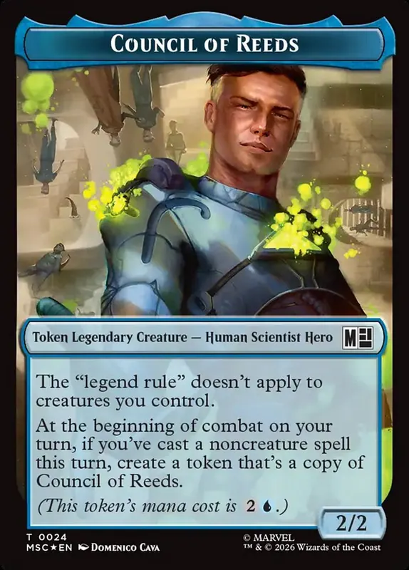 Council of Reeds [Marvel Super Heroes Commander Tokens]