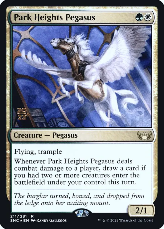 Park Heights Pegasus [Streets of New Capenna Promos]