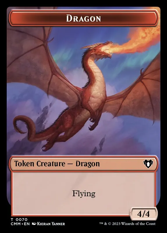 Dragon [Commander Masters Tokens]