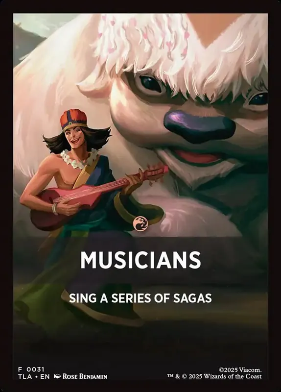 Musicians [Avatar: The Last Airbender Jumpstart Front Cards]