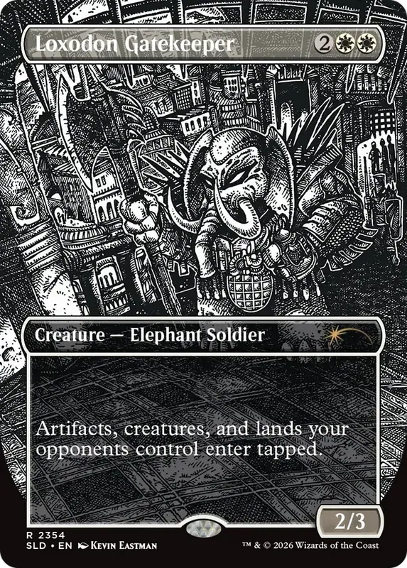 Loxodon Gatekeeper (2354) [Secret Lair Drop Series]