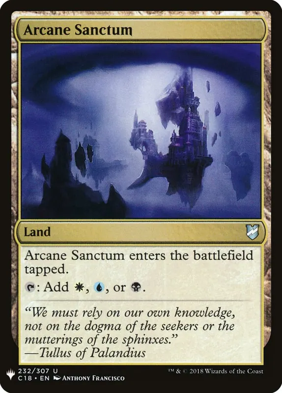 Arcane Sanctum [The List]