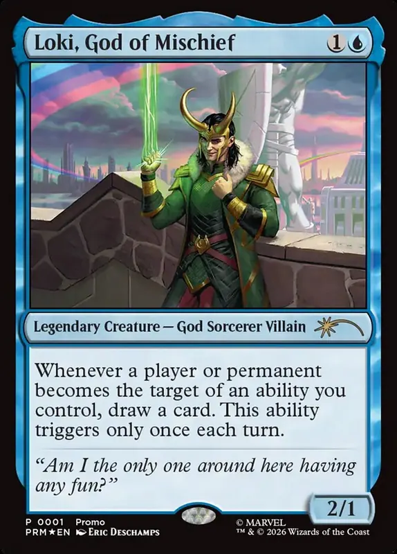 Loki, God of Mischief [Media and Collaboration Promos]